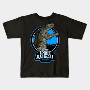 giganotosaurus is my spirit animal, jurassic world Kids T-Shirt